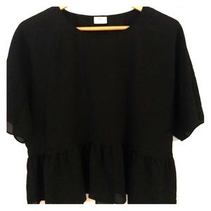 Black Wilfred top